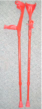 Award Prosthetics Folding Crutches