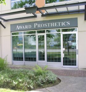 Award Prosthetics facade